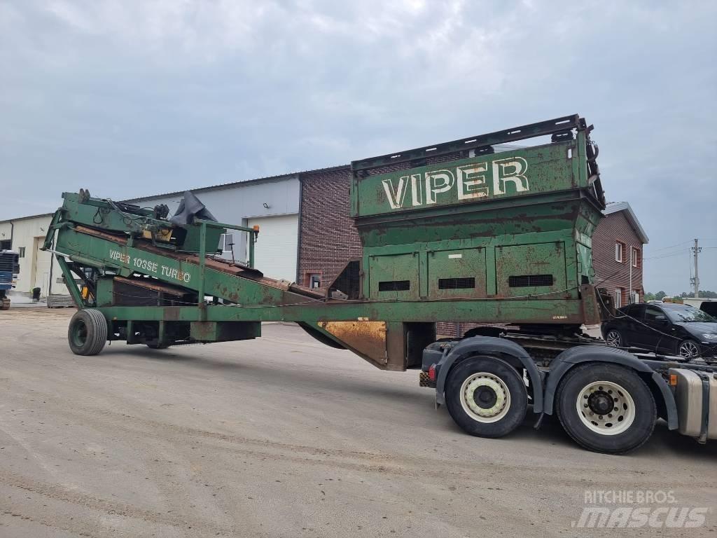 Viper 103 SE Κινητές μηχανές κοσκινίσματος