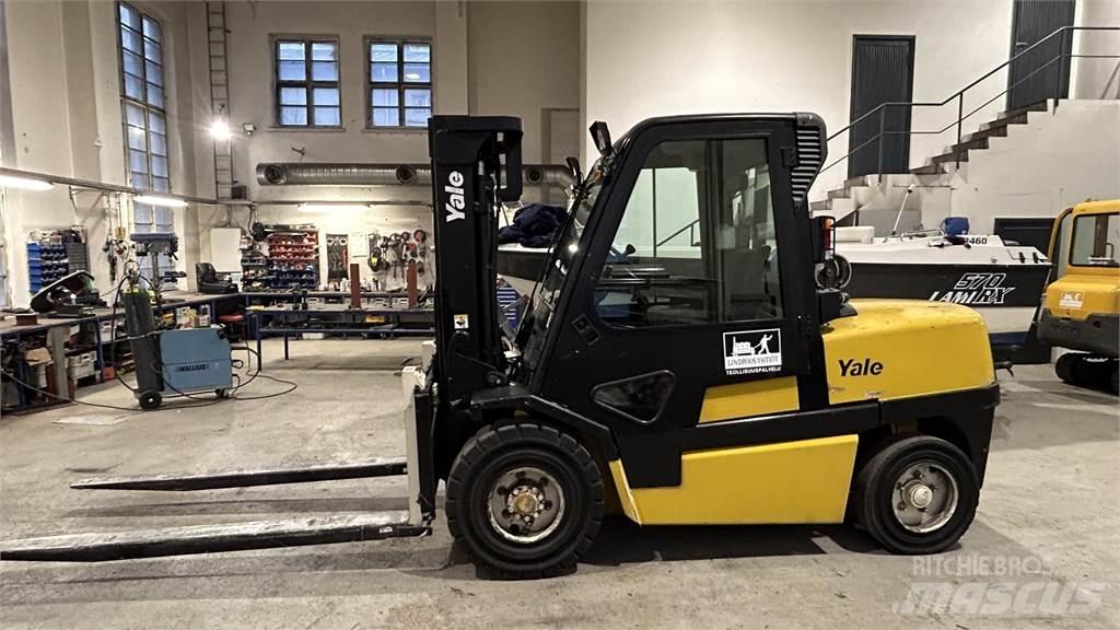 Yale GLP 55 MJ Περονοφόρα ανυψωτικά κλαρκ με φυσικό αέριο LPG