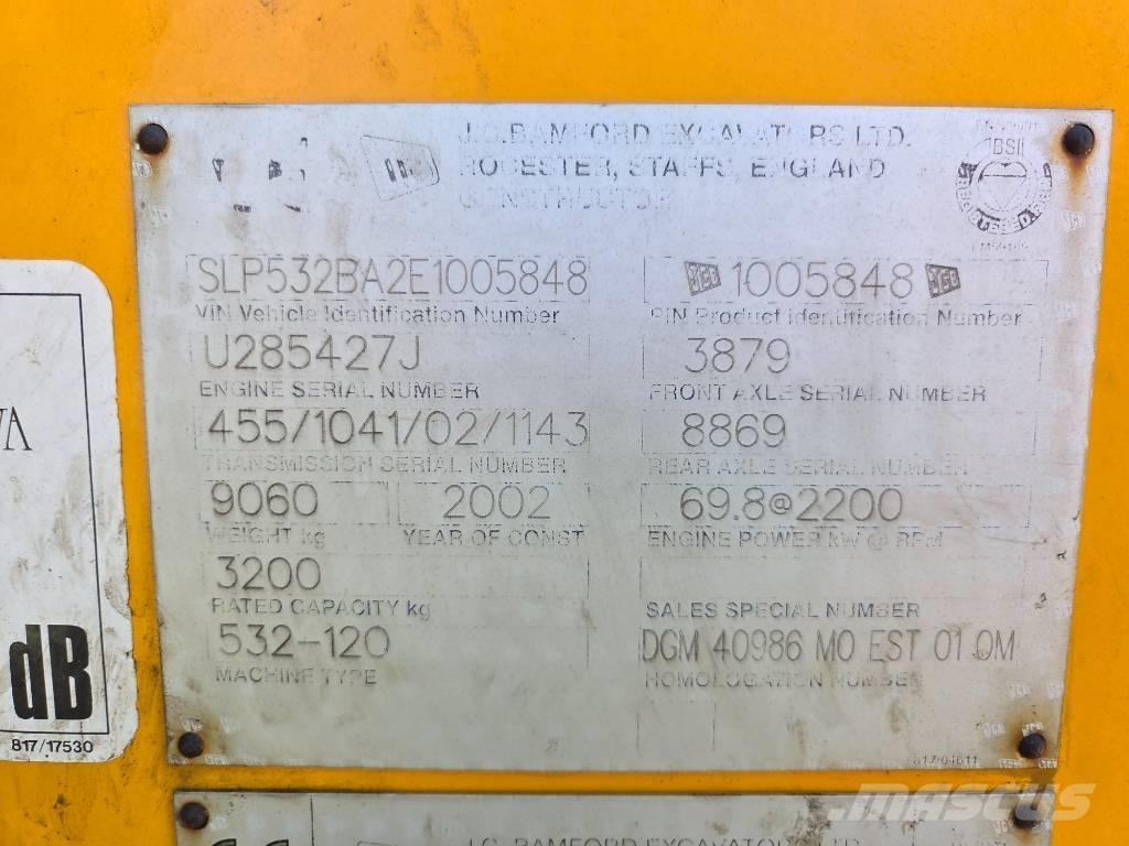 JCB 532-120 Τηλεσκοπικοί ανυψωτές