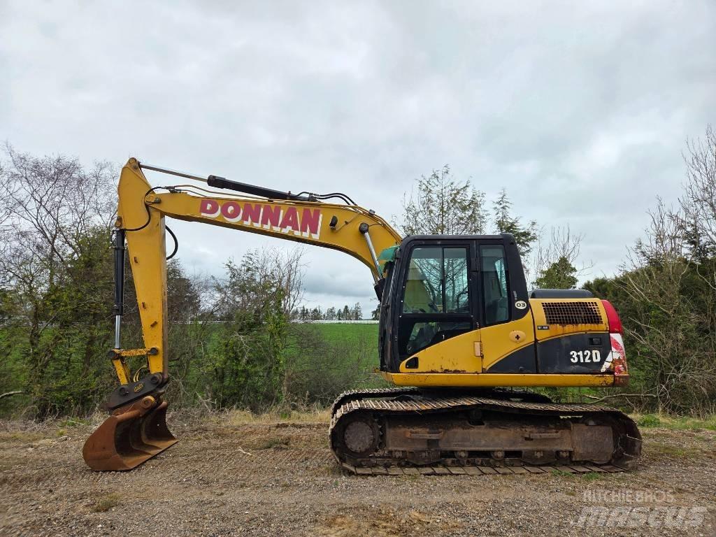 CAT 312 D Εκσκαφείς με ερπύστριες
