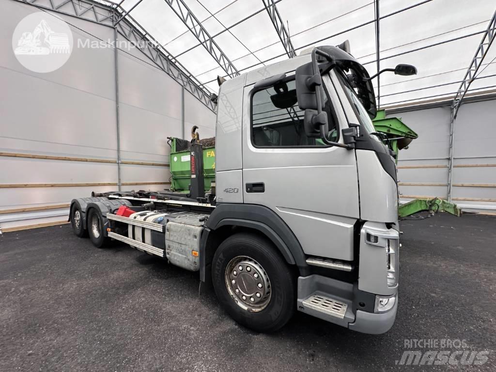 Volvo FM 420 Φορτηγά ανατροπή με γάντζο