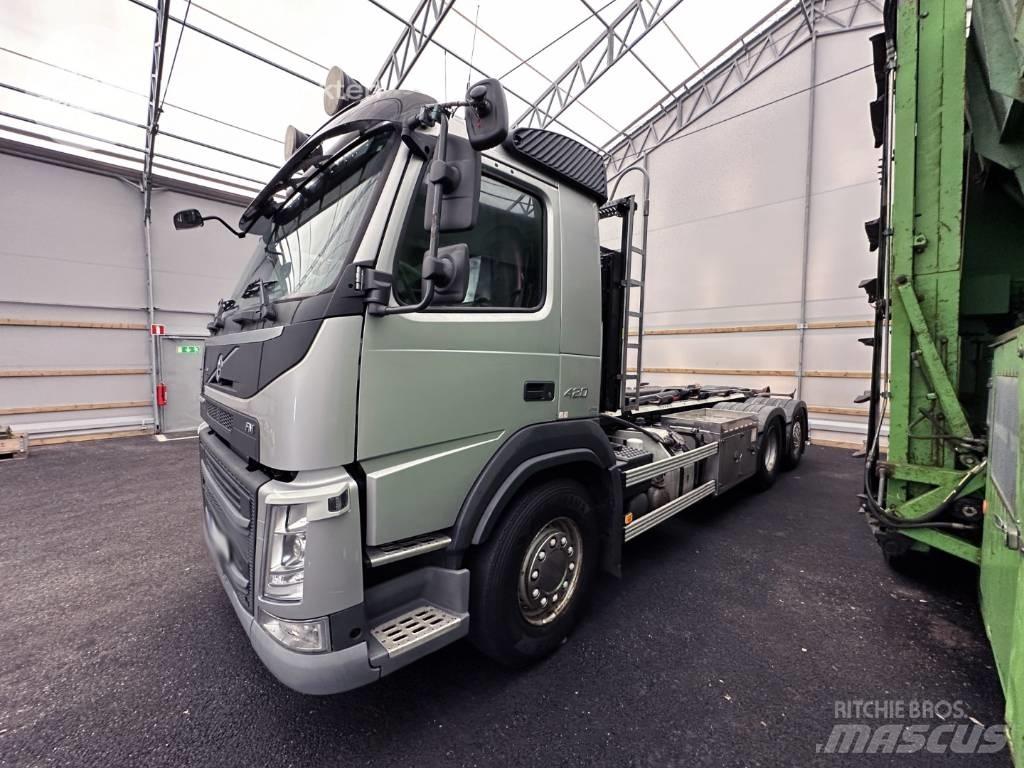 Volvo FM 420 Φορτηγά ανατροπή με γάντζο