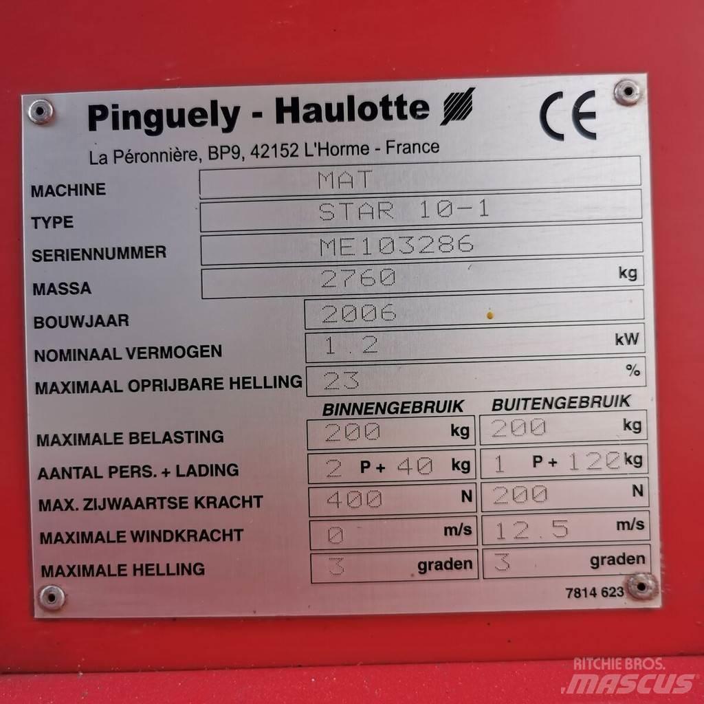 Haulotte Star 10 Ανυψωτήρες με τηλεσκοπικό βραχίονα