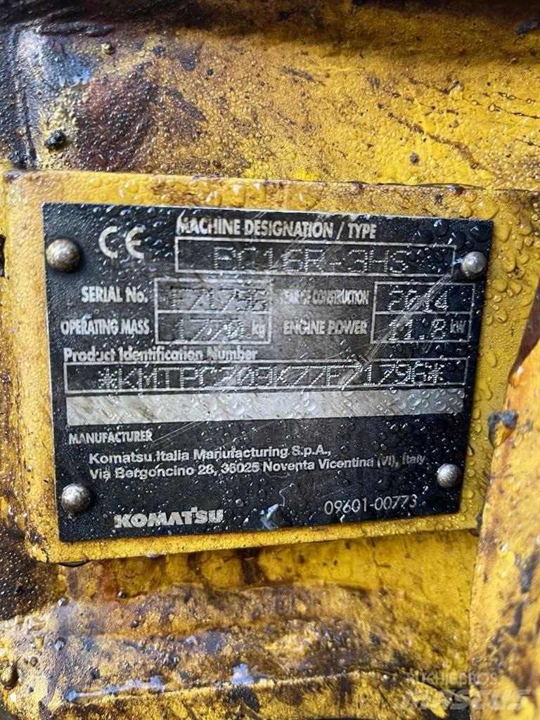 Komatsu PC 16 R-3HS Εκσκαφάκι (διαβολάκι) < 7t