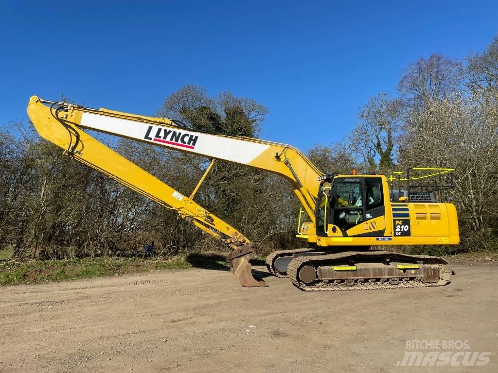 Komatsu PC 210 Εκσκαφείς μεγάλης εμβέλειας