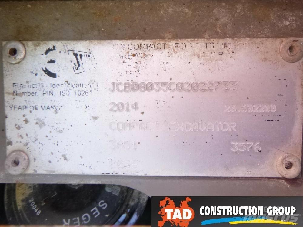 JCB 8035 ZTS Εκσκαφάκι (διαβολάκι) < 7t