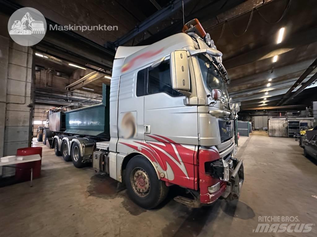 MAN TGX 35.540 Φορτηγά ανατροπή με γάντζο
