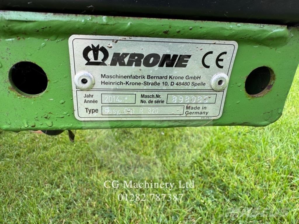 Krone R320 Χορτοκοπτικά επιβίβασης και έλξης