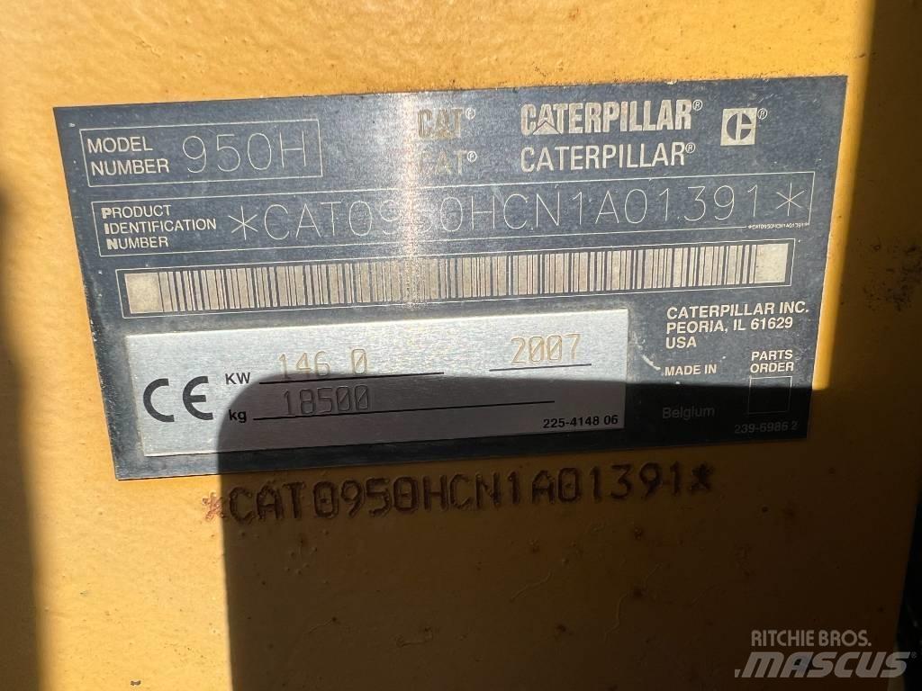 CAT 950 H Φορτωτές με λάστιχα (Τροχοφόροι)