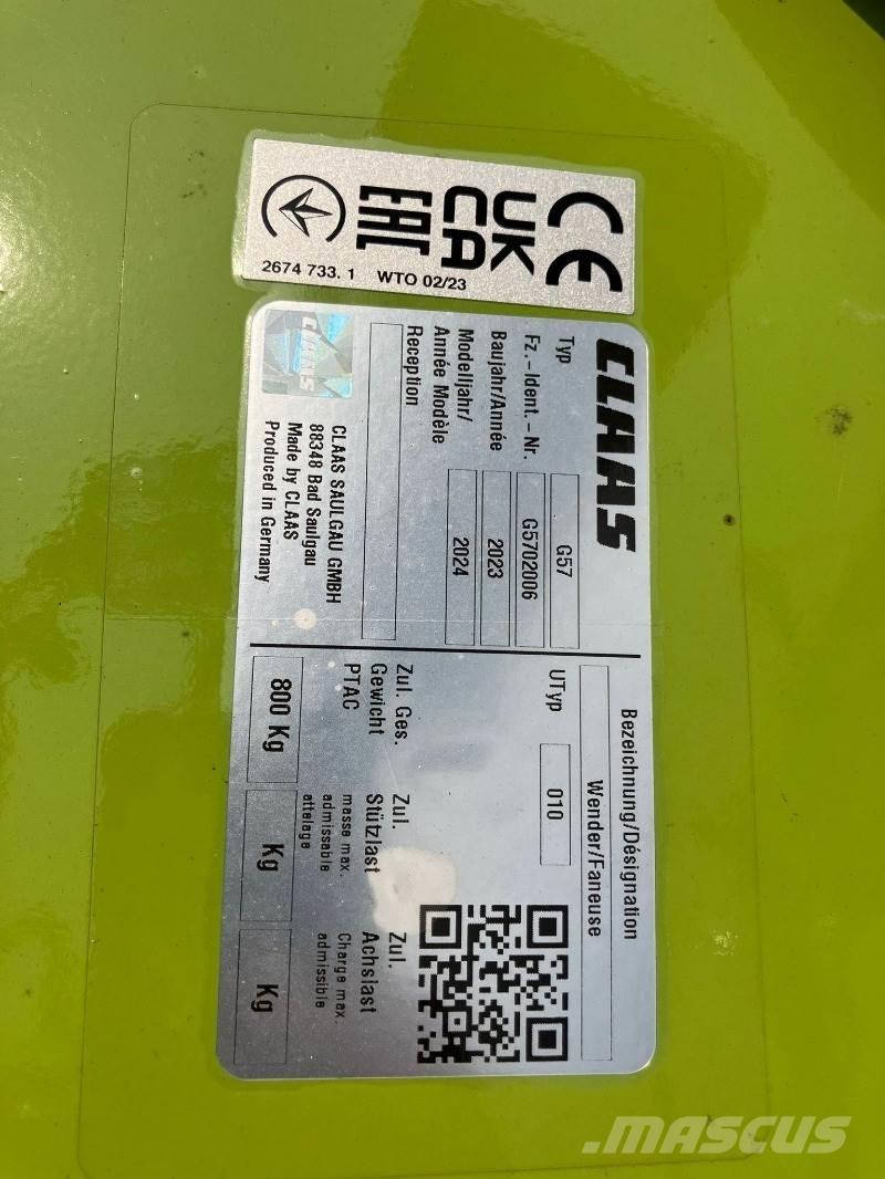 CLAAS Volto 65 Τσουγκράνες και χορτοξηραντικές μηχανές