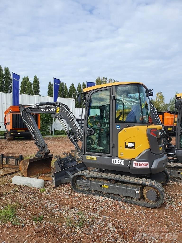 Volvo ECR 35 D Εκσκαφάκι (διαβολάκι) < 7t