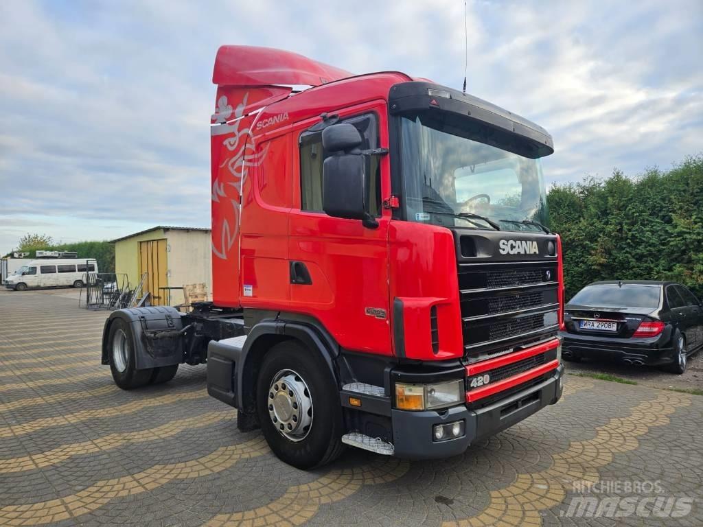 Scania 124 L 420 Τράκτορες