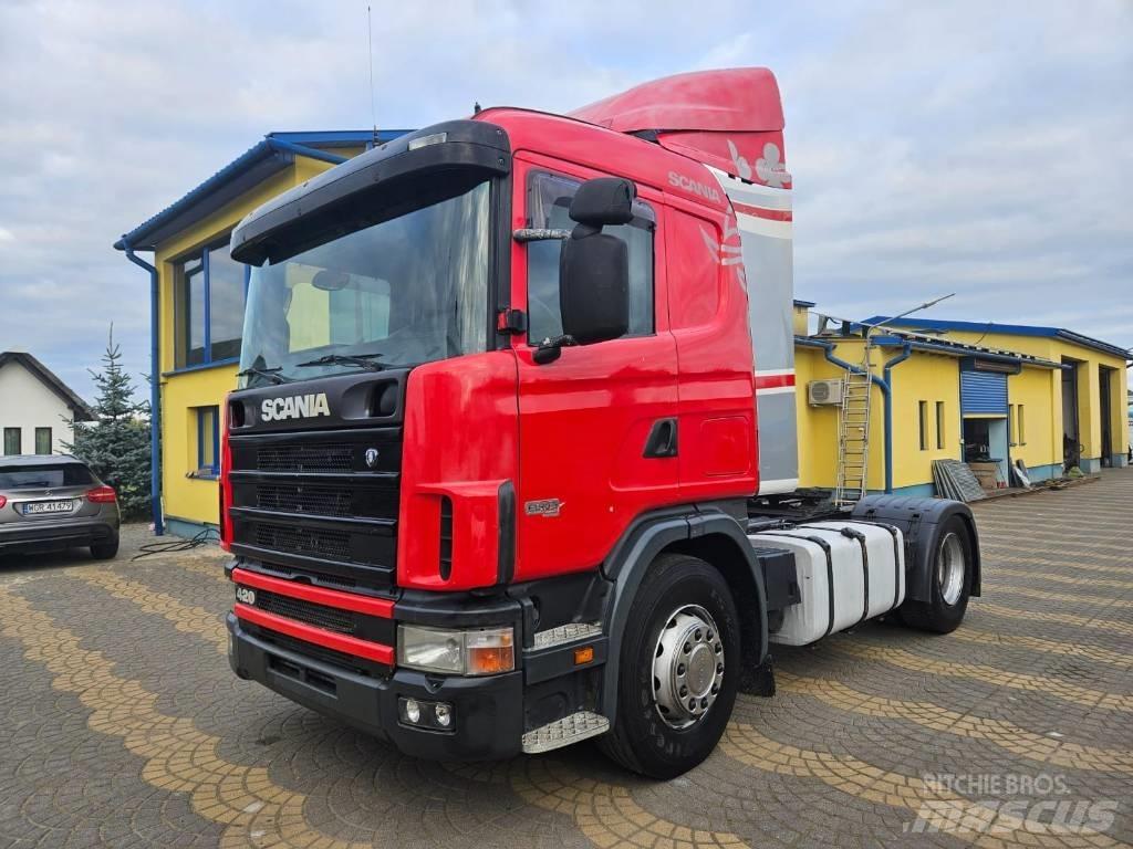 Scania 124 L 420 Τράκτορες