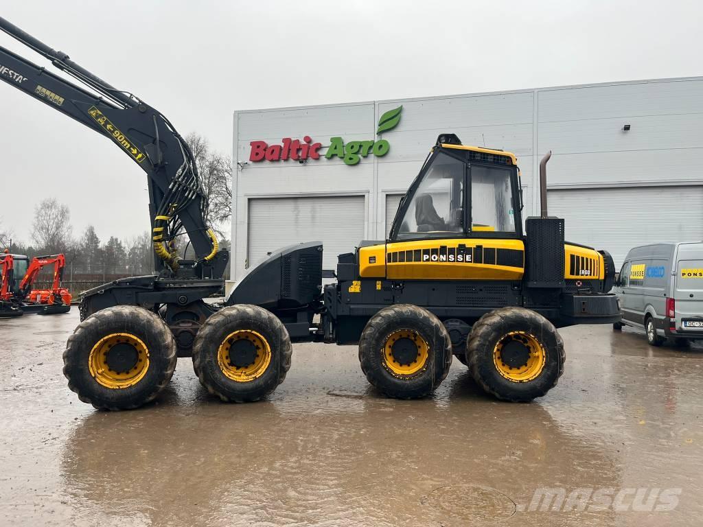 Ponsse Ergo 8W Θεριζοαλωνιστικές μηχανές