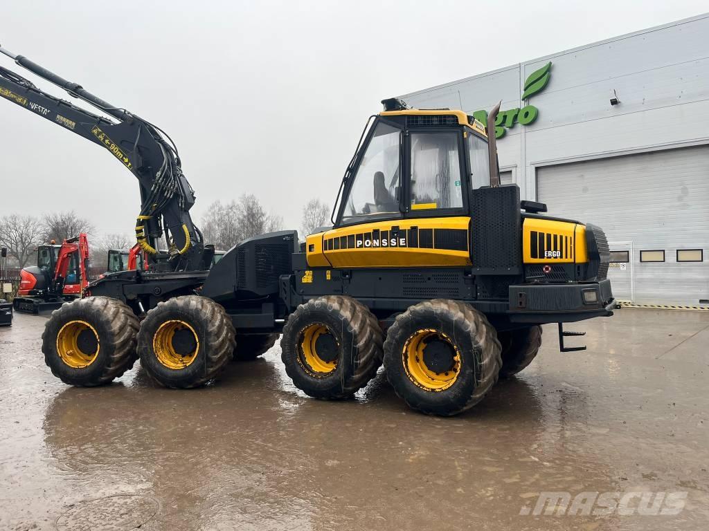 Ponsse Ergo 8W Θεριζοαλωνιστικές μηχανές