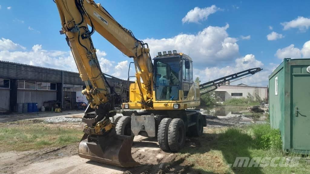 Komatsu PW 140-7 Εκσκαφείς με τροχούς - λάστιχα