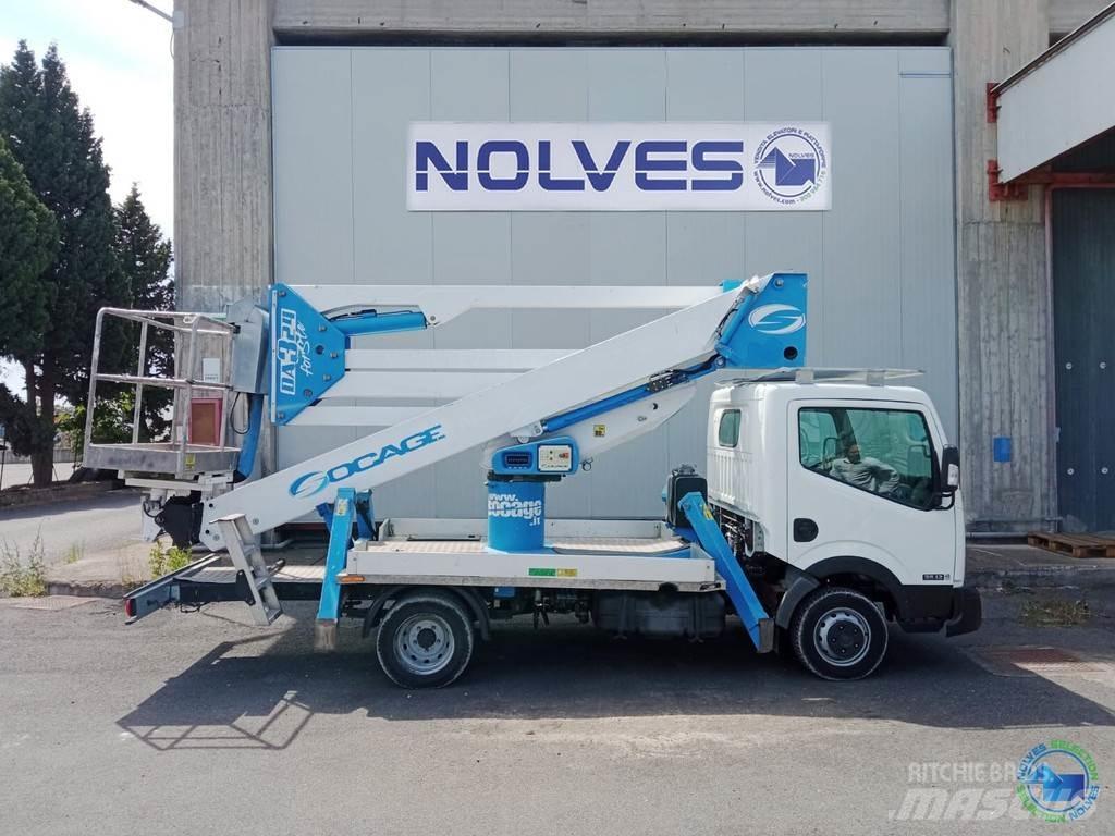 Socage DA324 Εναέριες πλατφόρμες τοποθετημένες σε φορτηγό
