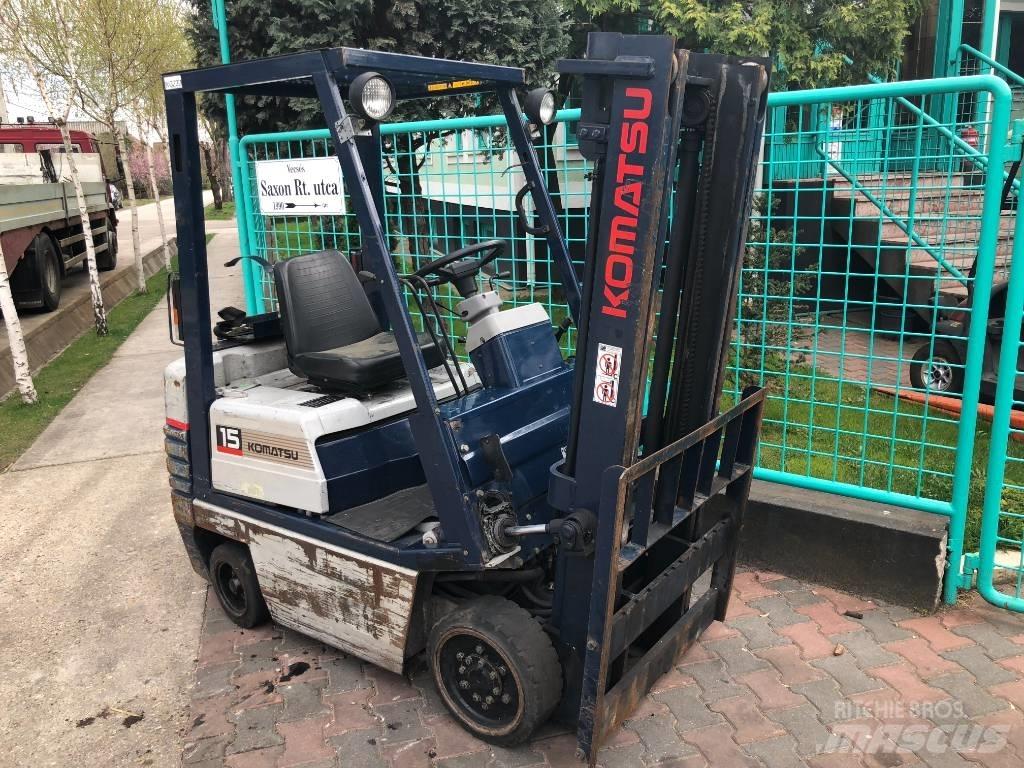 Komatsu FG15S-15 Περονοφόρα ανυψωτικά κλαρκ με φυσικό αέριο LPG
