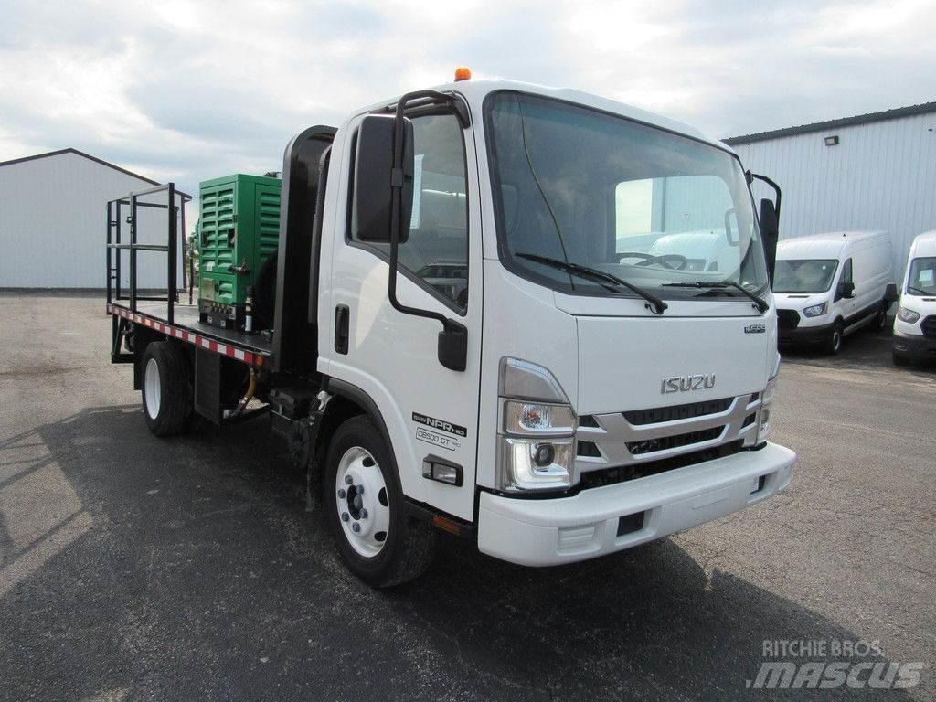 Isuzu NPR HD Φορτηγά Kαρότσα με ανοιγόμενα πλαϊνά