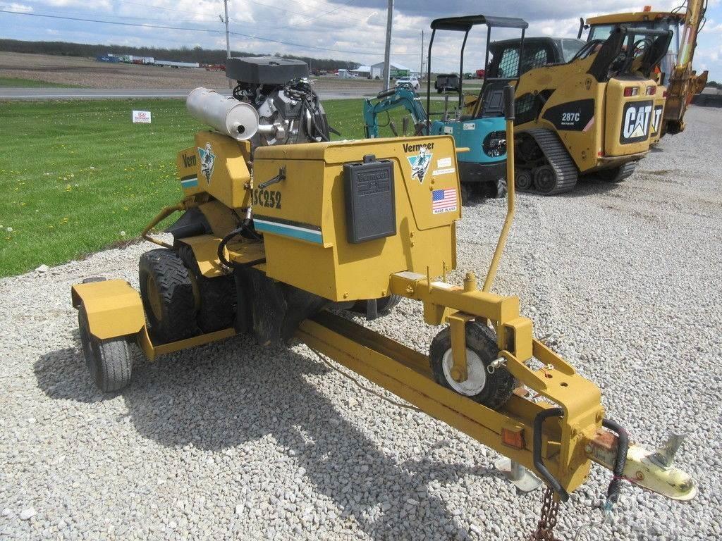 Vermeer SC252 Θραυστήρες κορμών