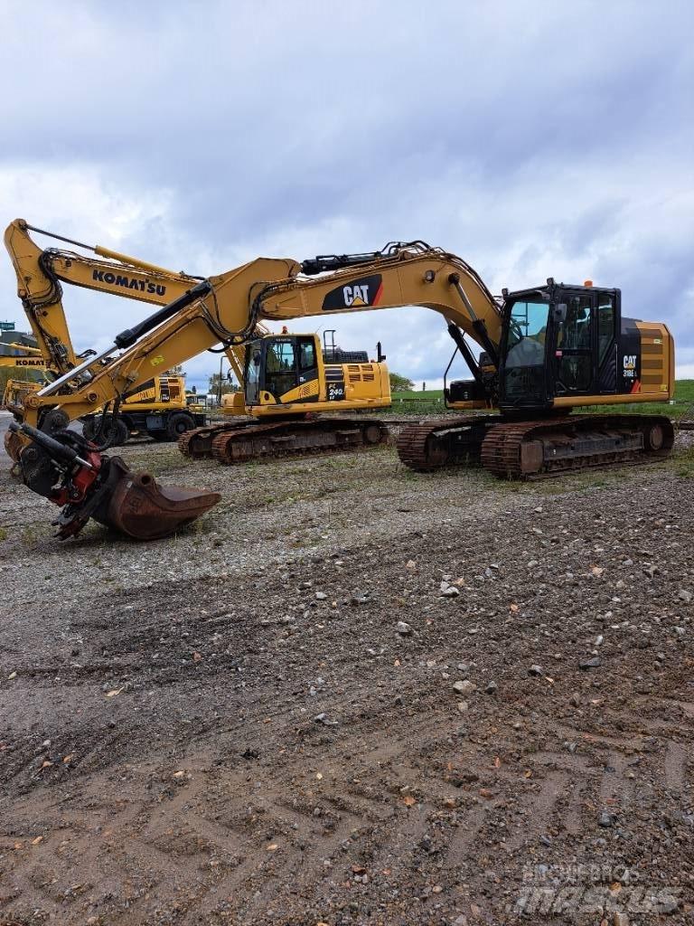 CAT 318 E L Εκσκαφείς με ερπύστριες