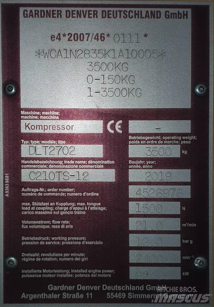 Compair C210 TS-12 Συμπιεστές