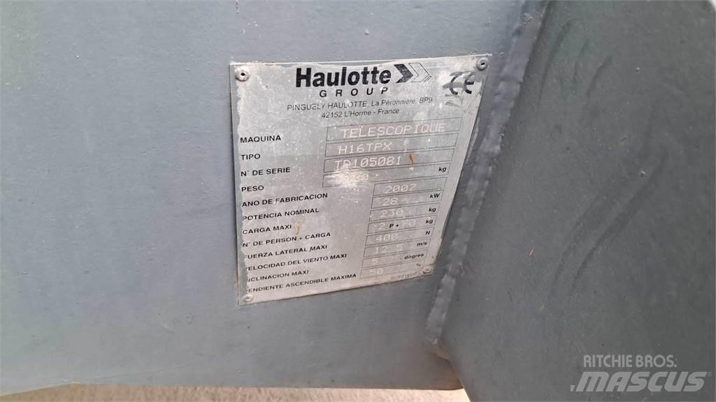 Haulotte H16TPX Ανυψωτήρες με τηλεσκοπικό βραχίονα