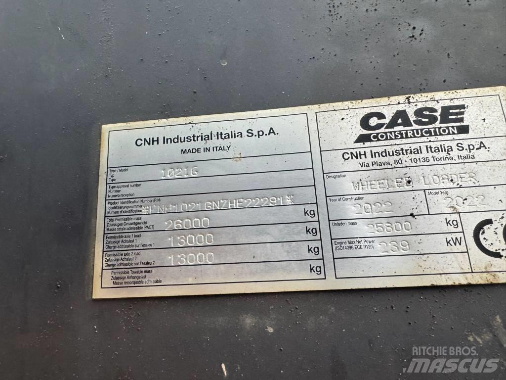 CASE 1121 G Φορτωτές με λάστιχα (Τροχοφόροι)