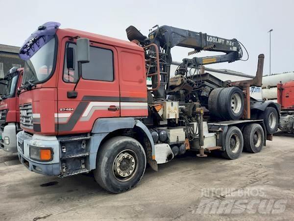 MAN 27.464 6X4 Φορτηγά ξυλείας