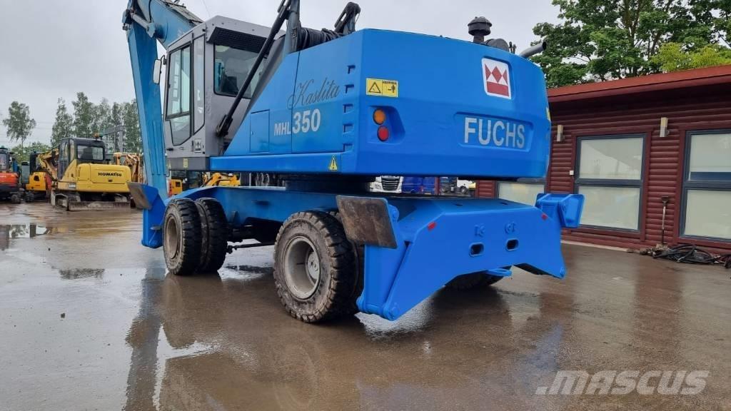 Terex Fuchs MHL 350 Βιομηχανικά μηχανήματα διαχείρισης αποβλήτων