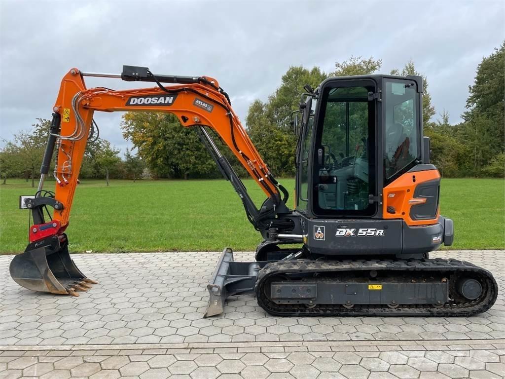 Doosan DX55R-7 Εκσκαφάκι (διαβολάκι) < 7t