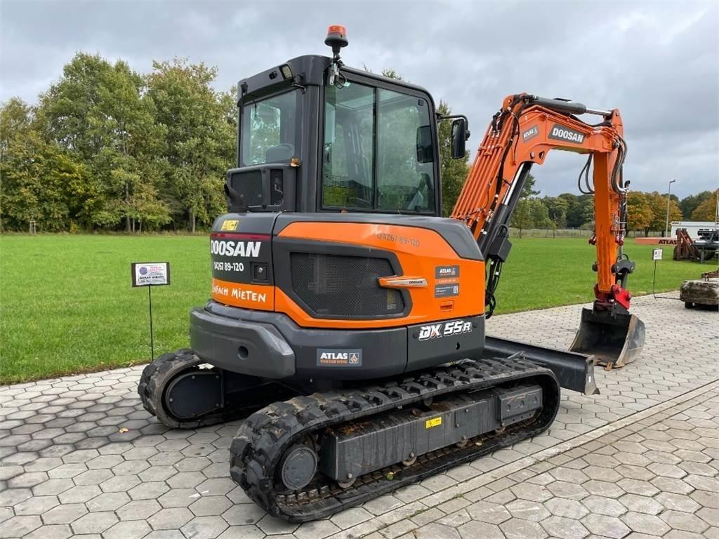 Doosan DX55R-7 Εκσκαφάκι (διαβολάκι) < 7t