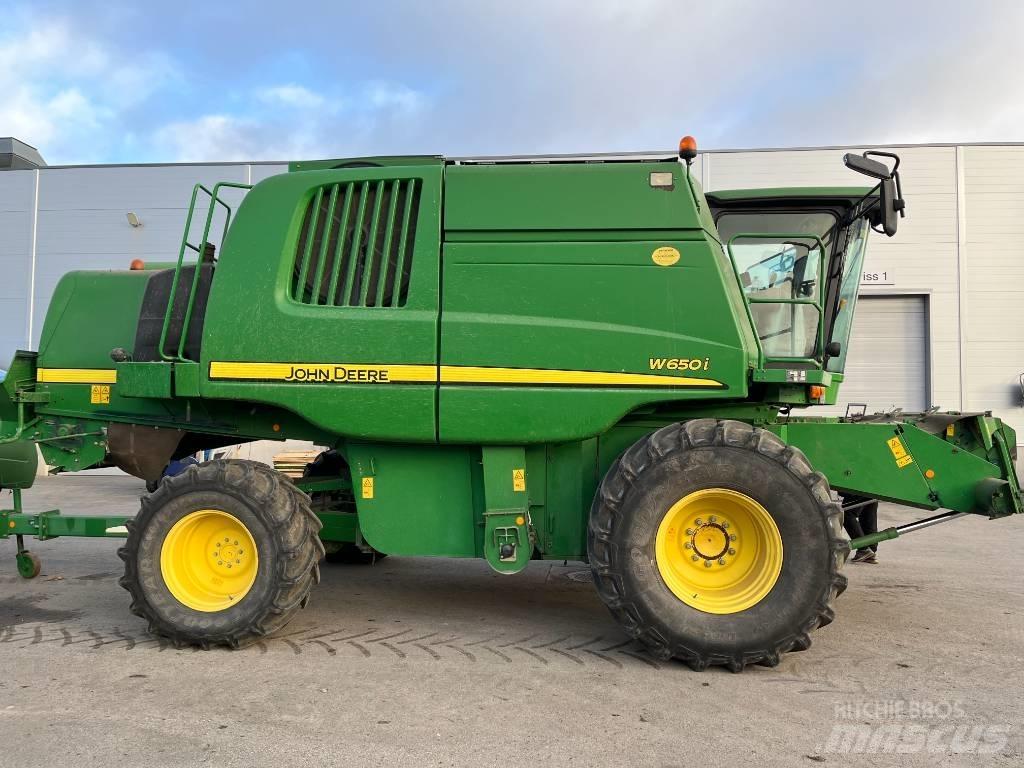 John Deere W 650 i Θεριζοαλωνιστικές μηχανές