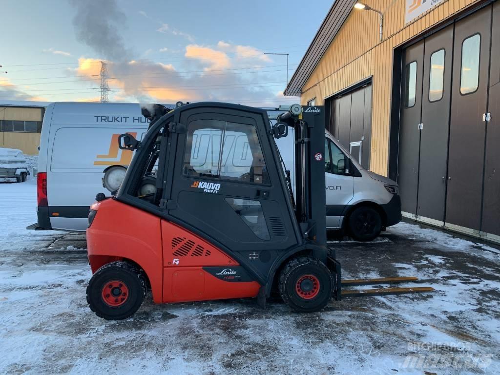 Linde H25T-02 Περονοφόρα ανυψωτικά κλαρκ με φυσικό αέριο LPG