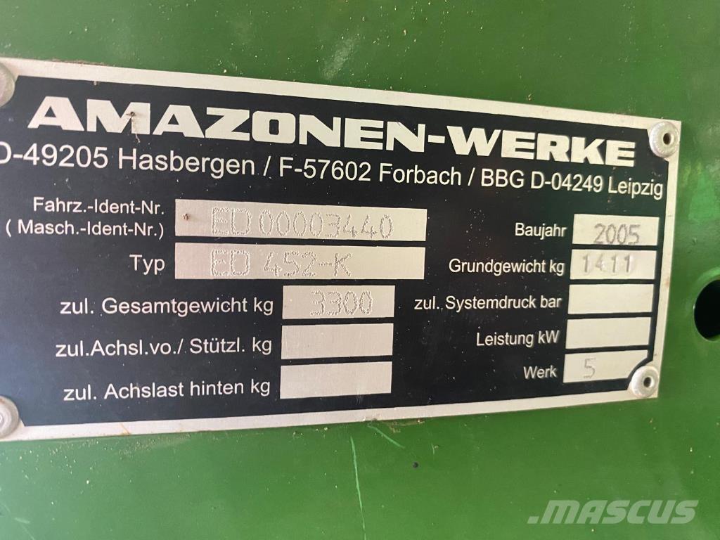 Amazone ED 452 K Σπορείς