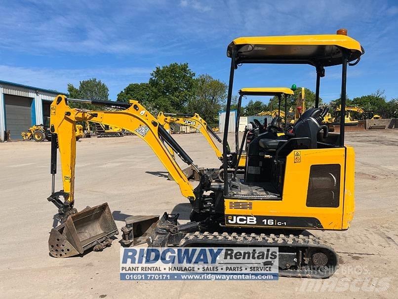 JCB 16 C-1 Εκσκαφάκι (διαβολάκι) < 7t