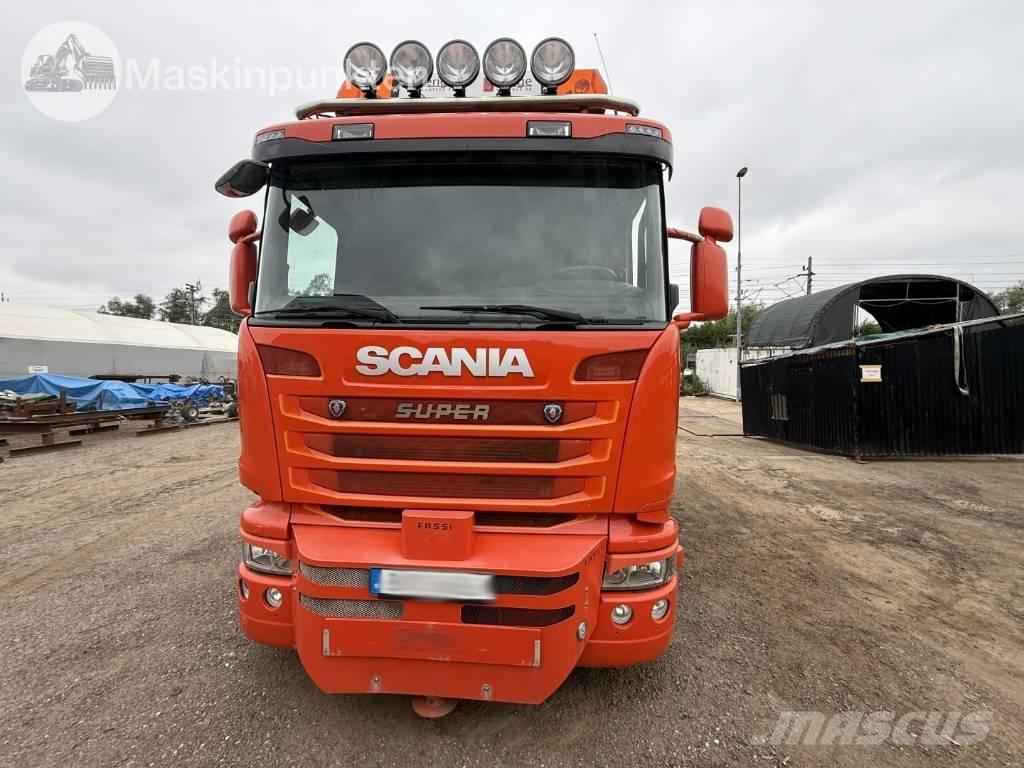 Scania R 450 bodbil Φορτηγά με Γερανό