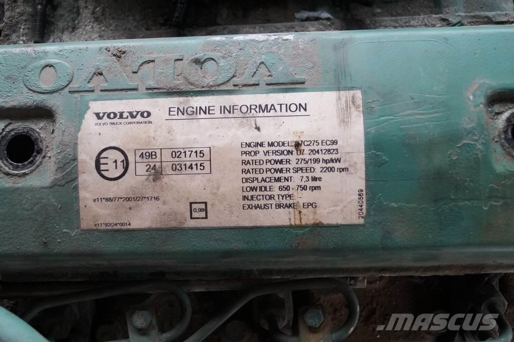 Volvo D7C USED Κινητήρες