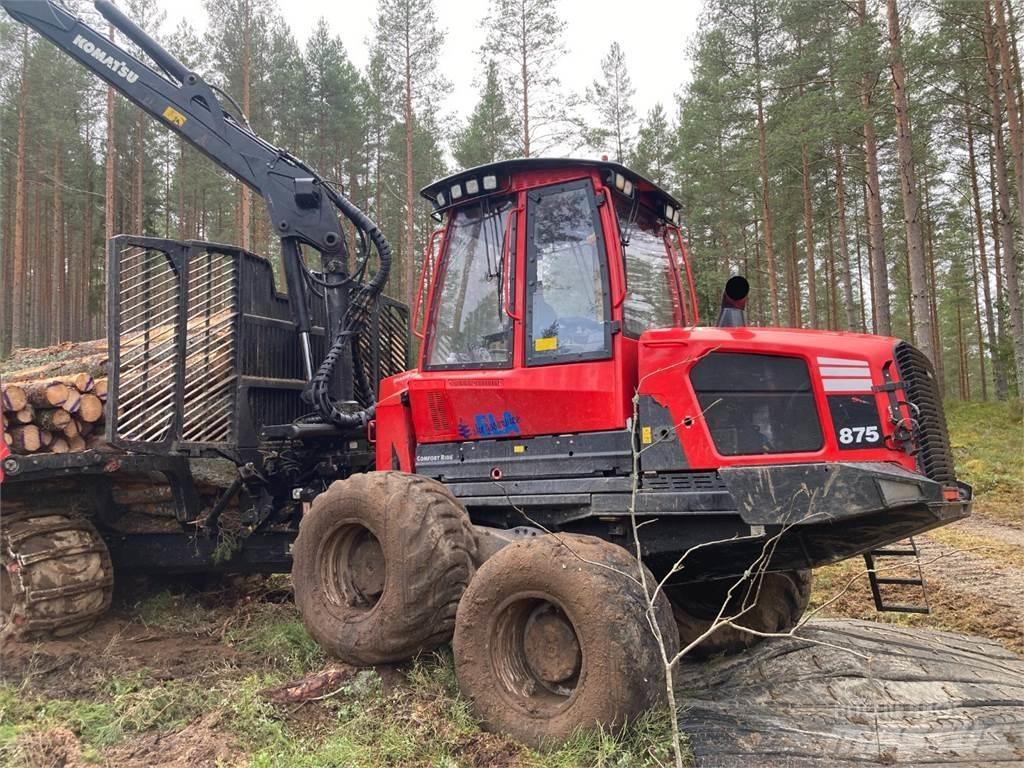 Komatsu 875 Μεταφορείς ξυλείας
