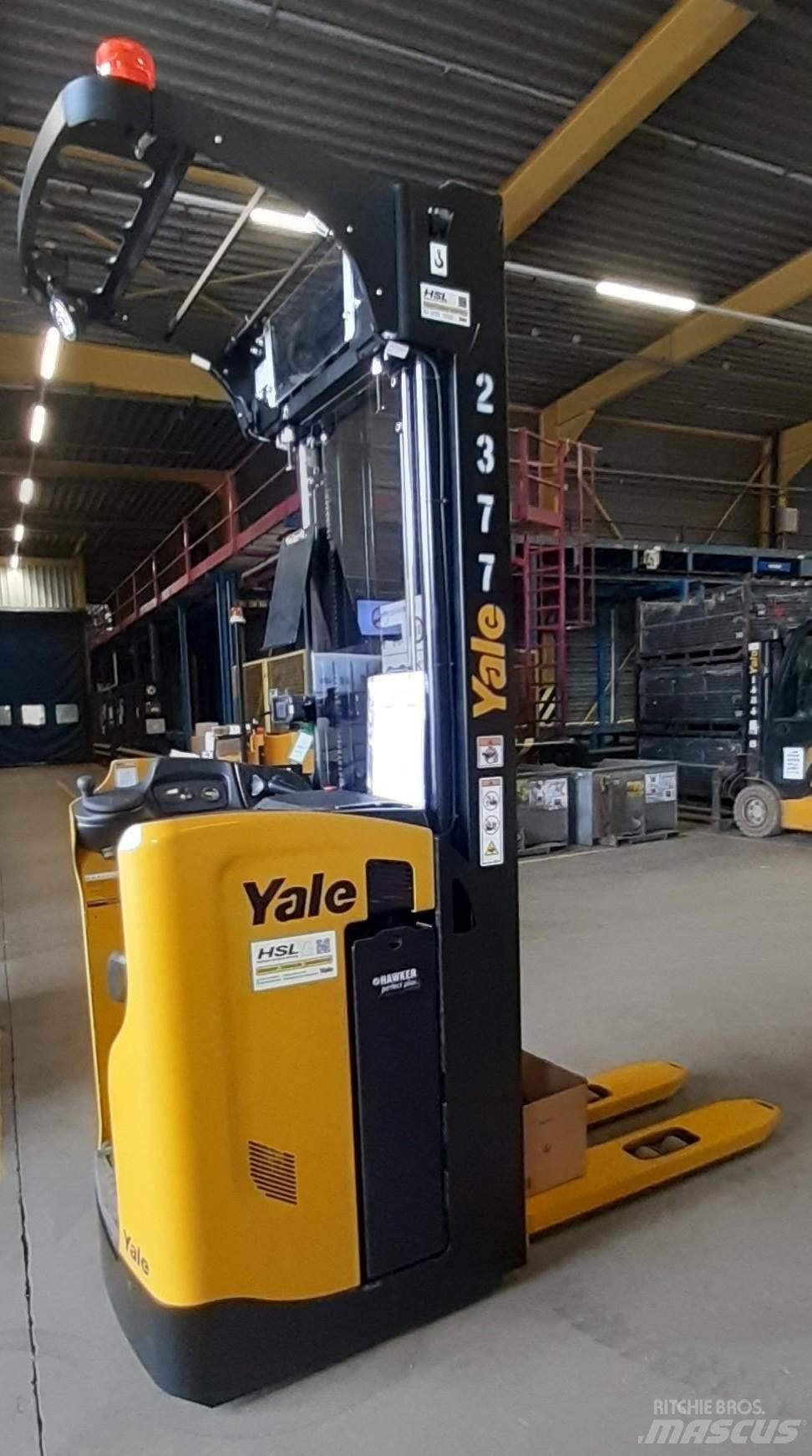 Yale MS16S 2023 Παλετοφόρα πεζού χειριστή με ιστό