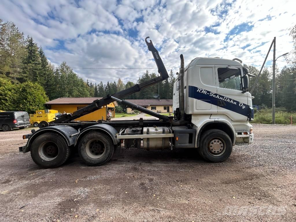 Scania R 500 Φορτηγά ανατροπή με γάντζο