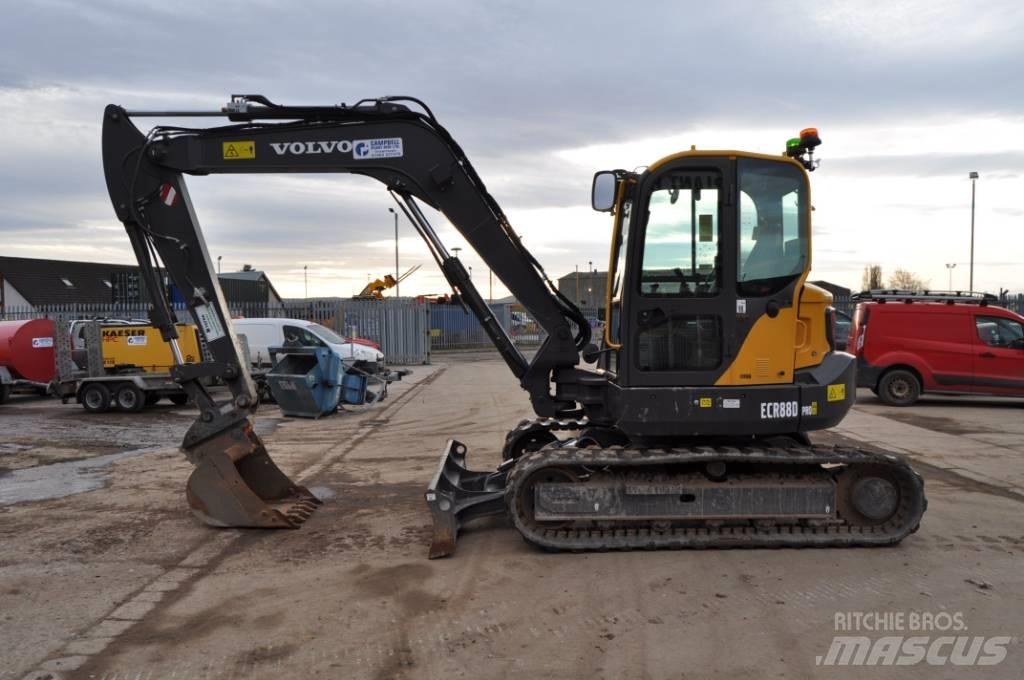 Volvo ECR 88 D Μίνι εκσκαφείς 7t - 12t