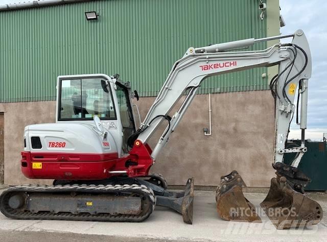 Takeuchi TB 260 Εκσκαφάκι (διαβολάκι) < 7t