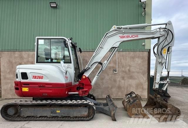 Takeuchi TB 260 Εκσκαφάκι (διαβολάκι) < 7t