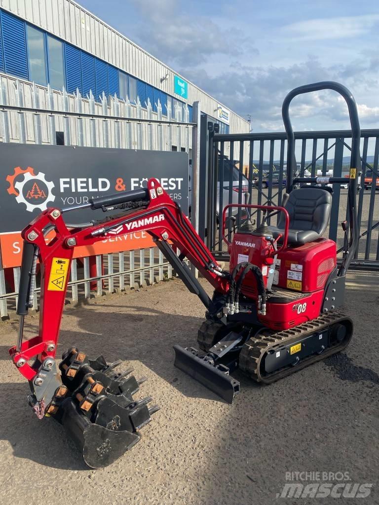 Yanmar SV 08 Εκσκαφάκι (διαβολάκι) < 7t