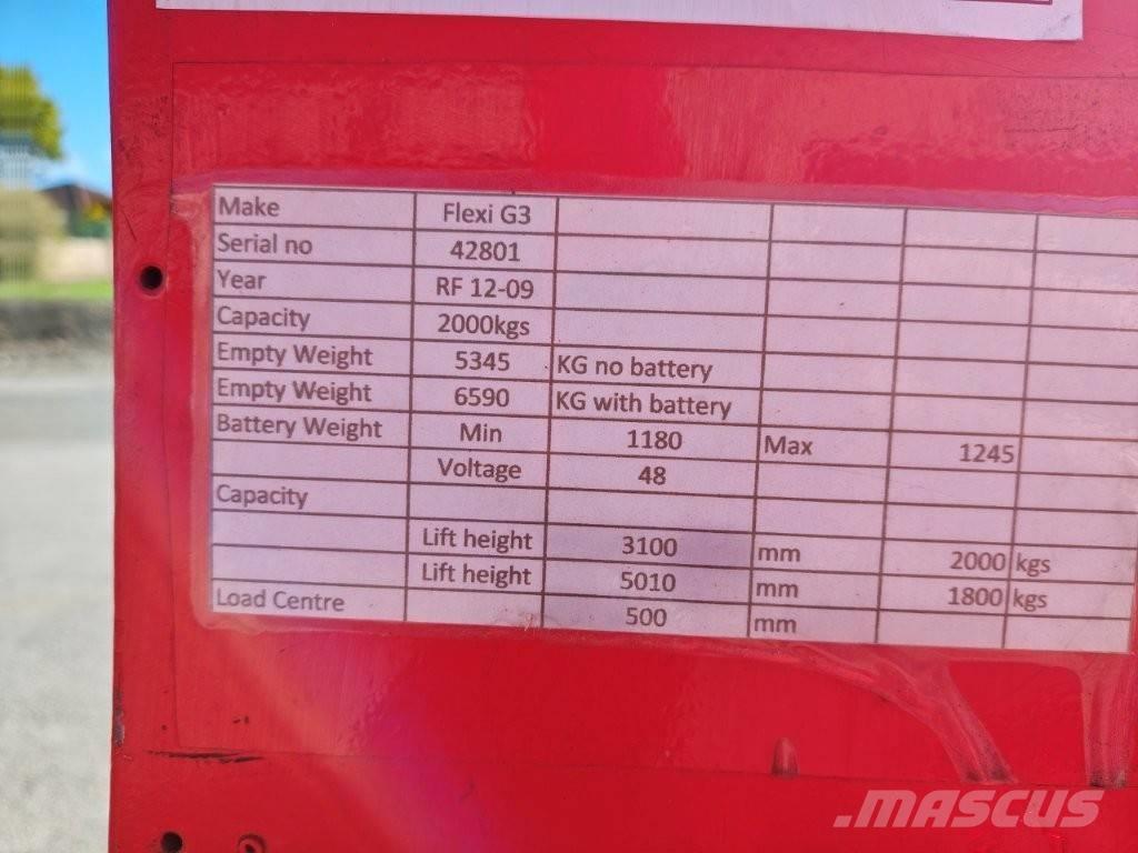 Flexi G3 Ηλεκτρικά περονοφόρα ανυψωτικά κλαρκ