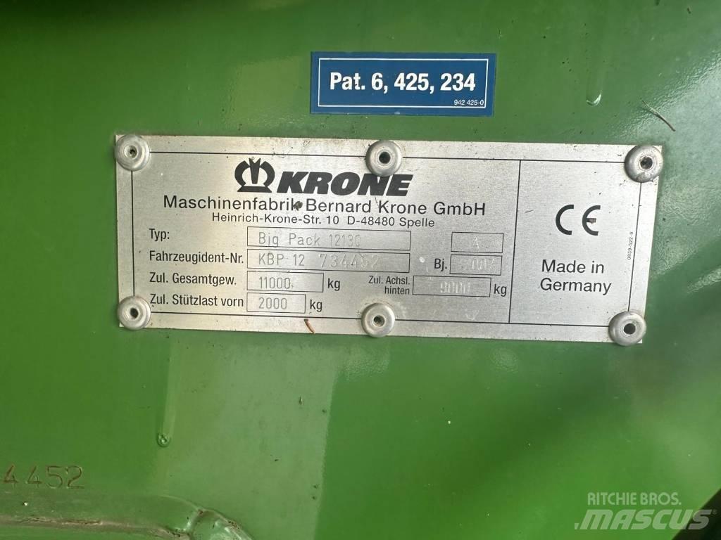 Krone Big Pack 12130 Πρέσες τετράγωνων δεμάτων