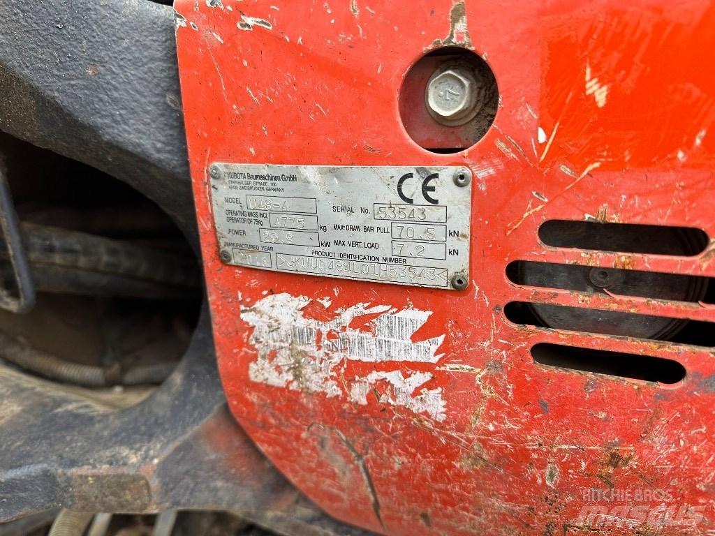 Kubota KX 048-4 Εκσκαφάκι (διαβολάκι) < 7t