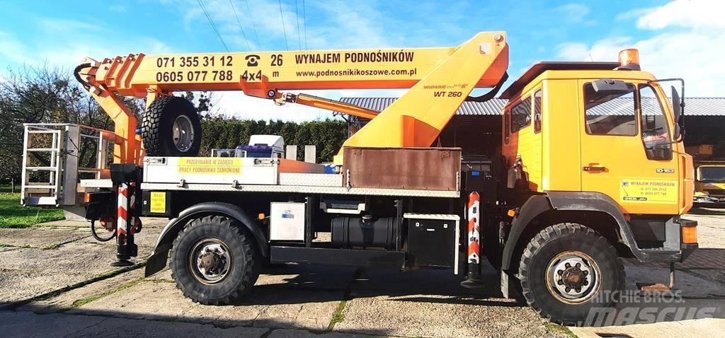 Wumag WT 260 Εναέριες πλατφόρμες τοποθετημένες σε φορτηγό