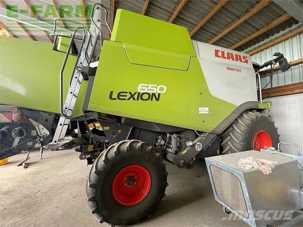 CLAAS lexion 650 Θεριζοαλωνιστικές μηχανές